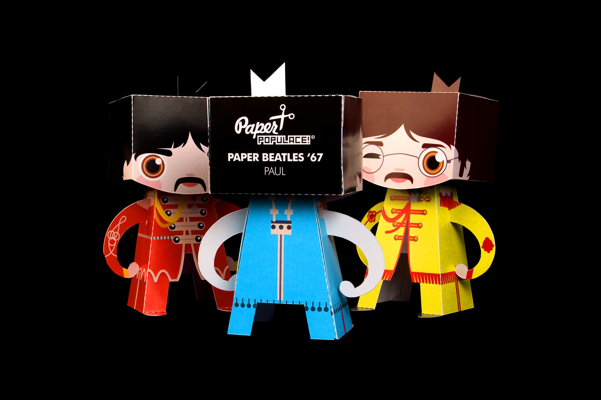 Paper Toy Beatles 1967